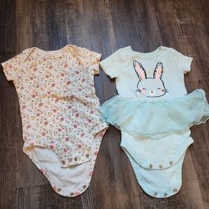 12M Girls Onesies
